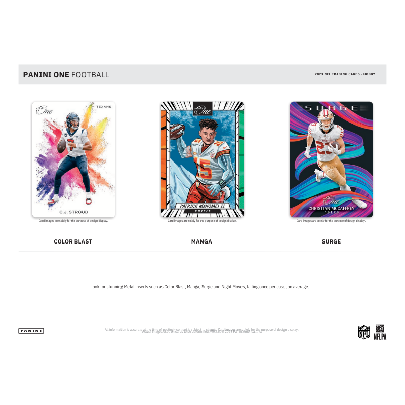 2023 Panini One Football Hobby Box