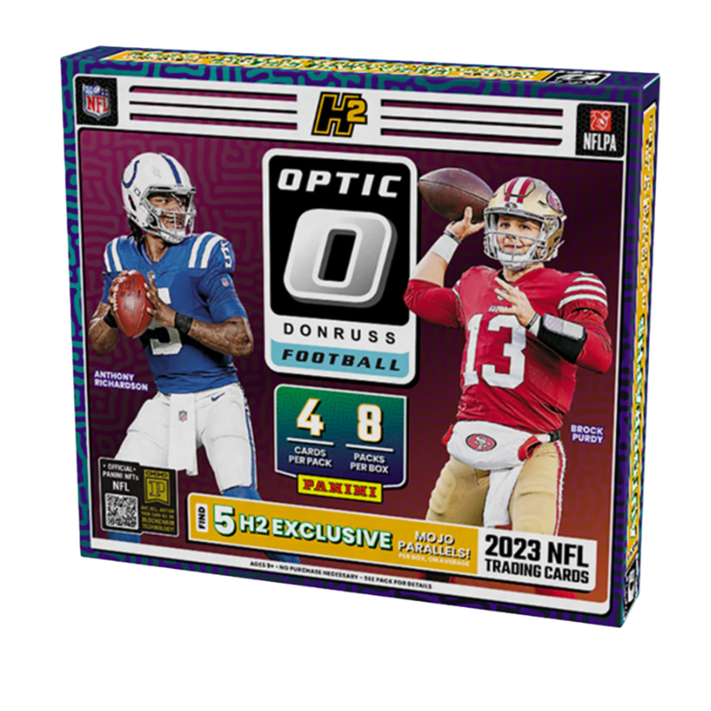 2023 Panini Donruss Optic Football H2 Hybrid 20 Box Case