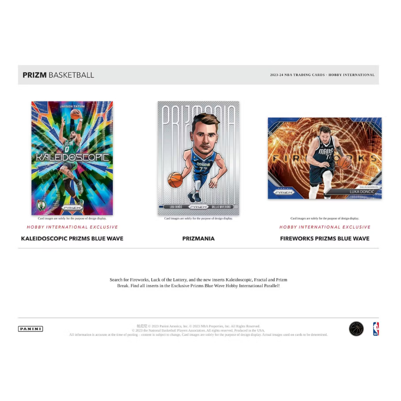 2023/24 Panini Prizm Basketball International Hobby Box