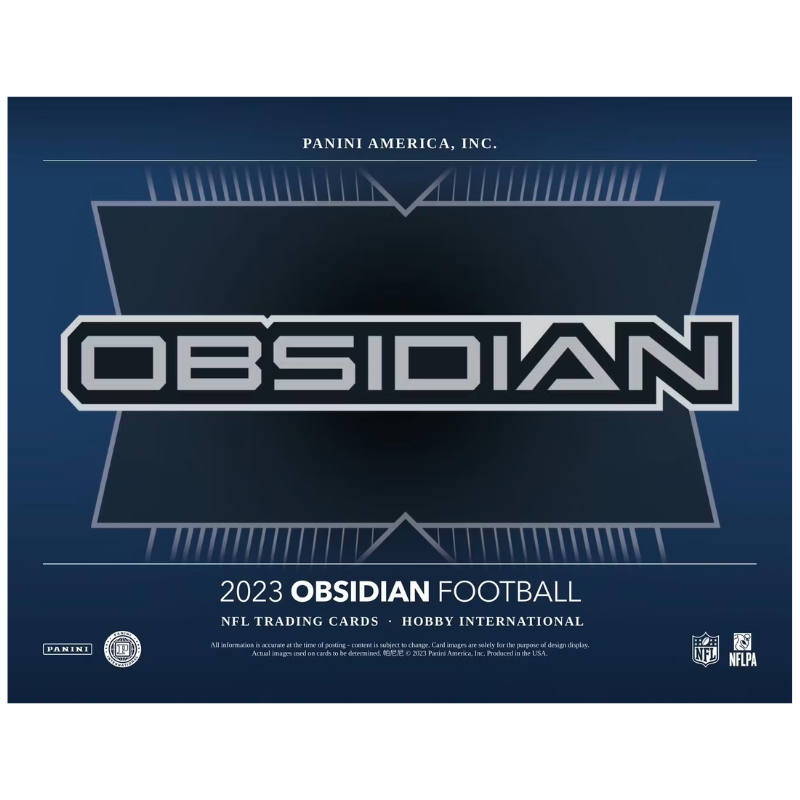 2023 Panini Obsidian Football Hobby International Box